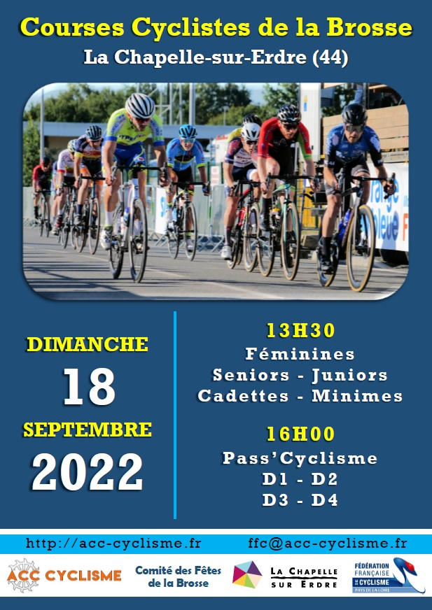 Athlétic Club Chapelain Cyclisme La Chapelle sur Erdre